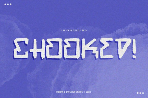 Chooked: The Brushy Typeface That Elevates Small Business Branding
