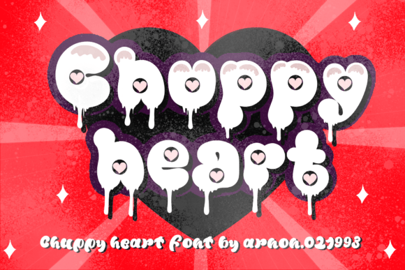 Chuppy Heart: A Playful Typeface for Editorial Design