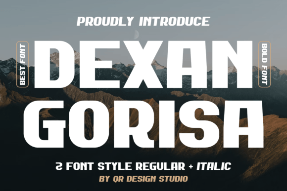 Dexan Gorisa: The Bold Typeface That Elevates Digital Branding