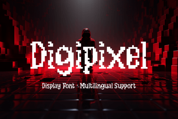 Digipixel: A Pixel-Art Typeface for Modern Editorial Design
