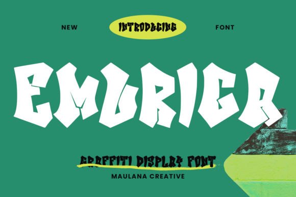 Emurica Graffiti: A Modern Display Typeface for Editorial Impact