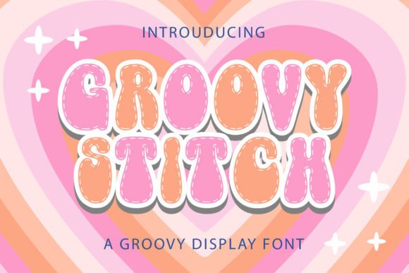 Groovy Stitch: The Retro Display Font for Modern Web Design