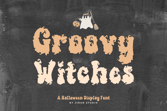 Groovy Witches: The Perfect Display Font for Spooky Brand Identity