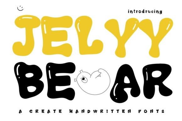 Jelly Bear: The Perfect Display Font for Playful Brand Identity