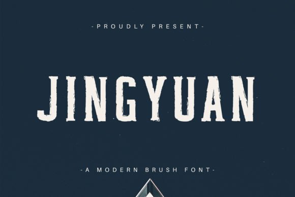 Jingyuan Brush: The Modern Display Typeface for Handmade Creators