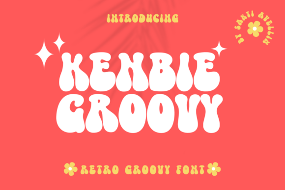 Kenbie Groovy: A Playful Typeface for Modern Editorial Design