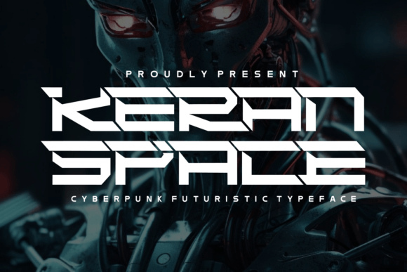 Keran Space: The Futuristic Display Font for Modern Branding