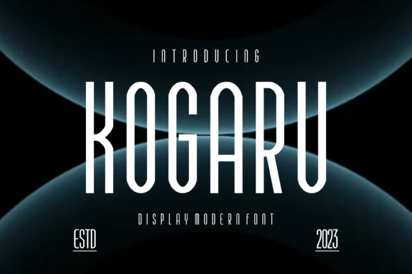 Kogaru: A Modern Display Typeface for Bold Web Experiences