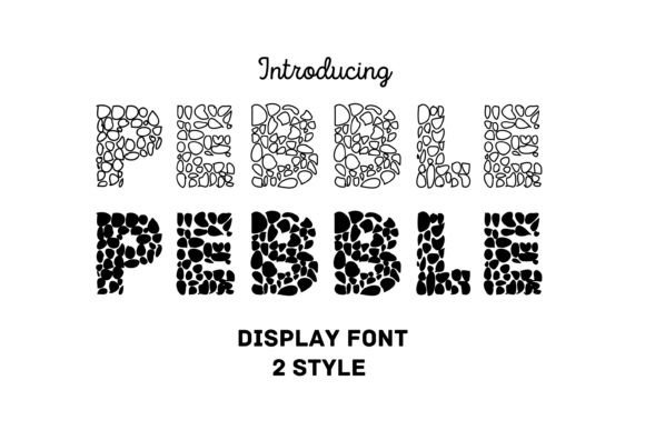 Pebble: The Hand-Drawn Display Font for Scroll-Stopping Visuals