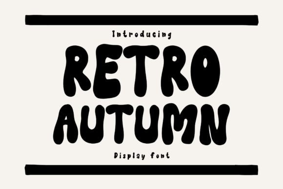 Retro Autumn: The Display Font That Drives Campaign Impact
