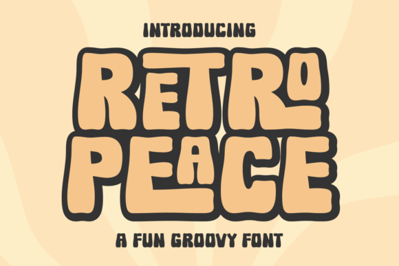 Retro Peace: The Perfect Display Typeface for Small Business Branding