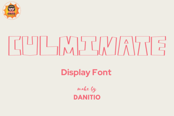 Reviewing Culminate: A Display Typeface for Real-World Branding