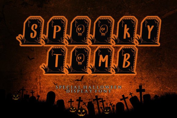 Spooky Tomb: A Display Typeface for Editorial Design