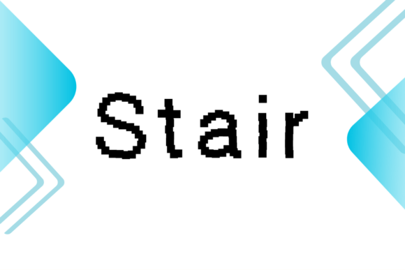 Stair: The Pixelated Typeface That Transforms Small Business Branding