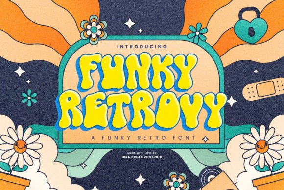 Why Funky Retrovy Is the Perfect Display Font for Nostalgic Branding